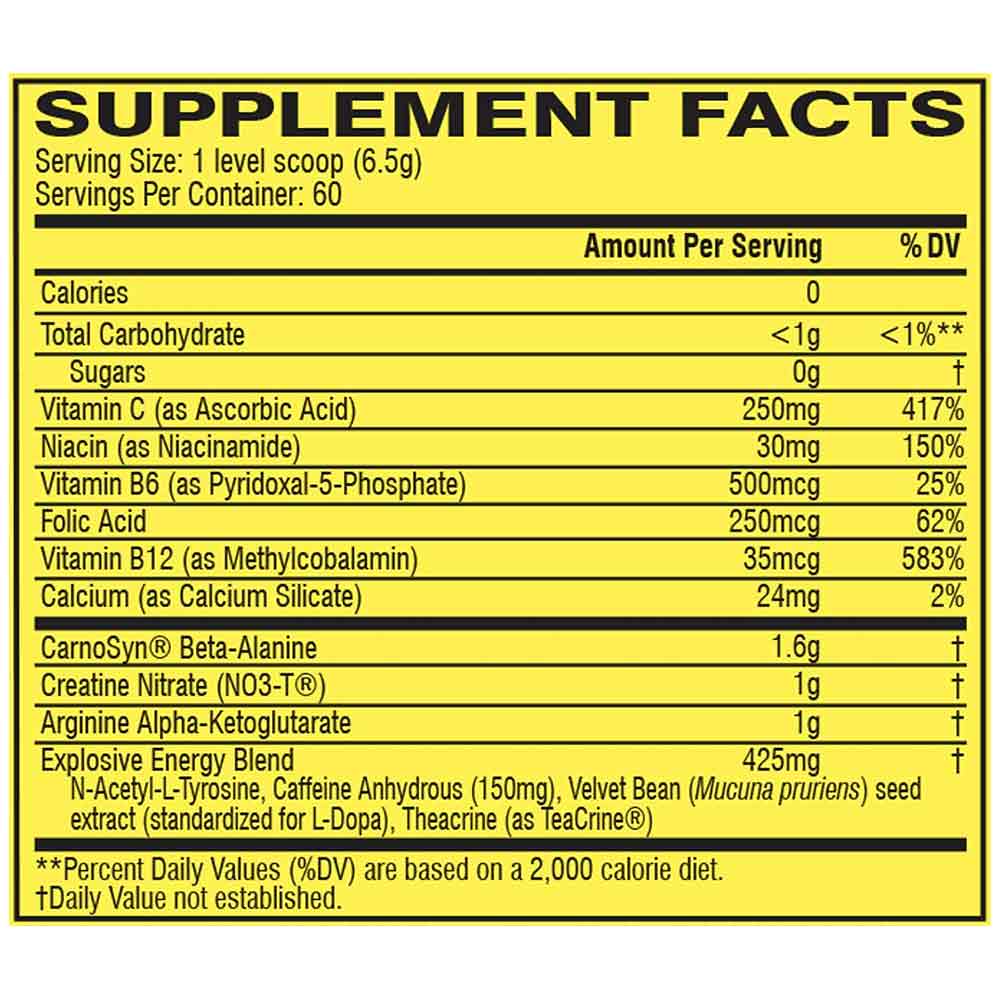 Cellucor C4 The Original Explosive Pre-workout | 60 servings - Cellucor - C4_60_FP
