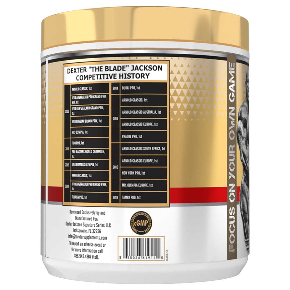 Dexter Jackson Energizer Pre-Workout, 60 servings - Dexter Jackson - DJ_Energizer_BR