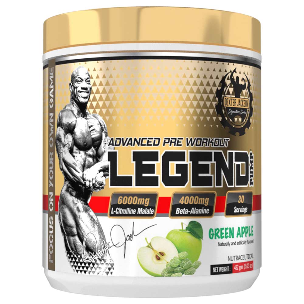 Dexter Jackson Legend Pump Advanced Pre workout, 30 servings - Dexter Jackson - DJ_LegendPre_GA