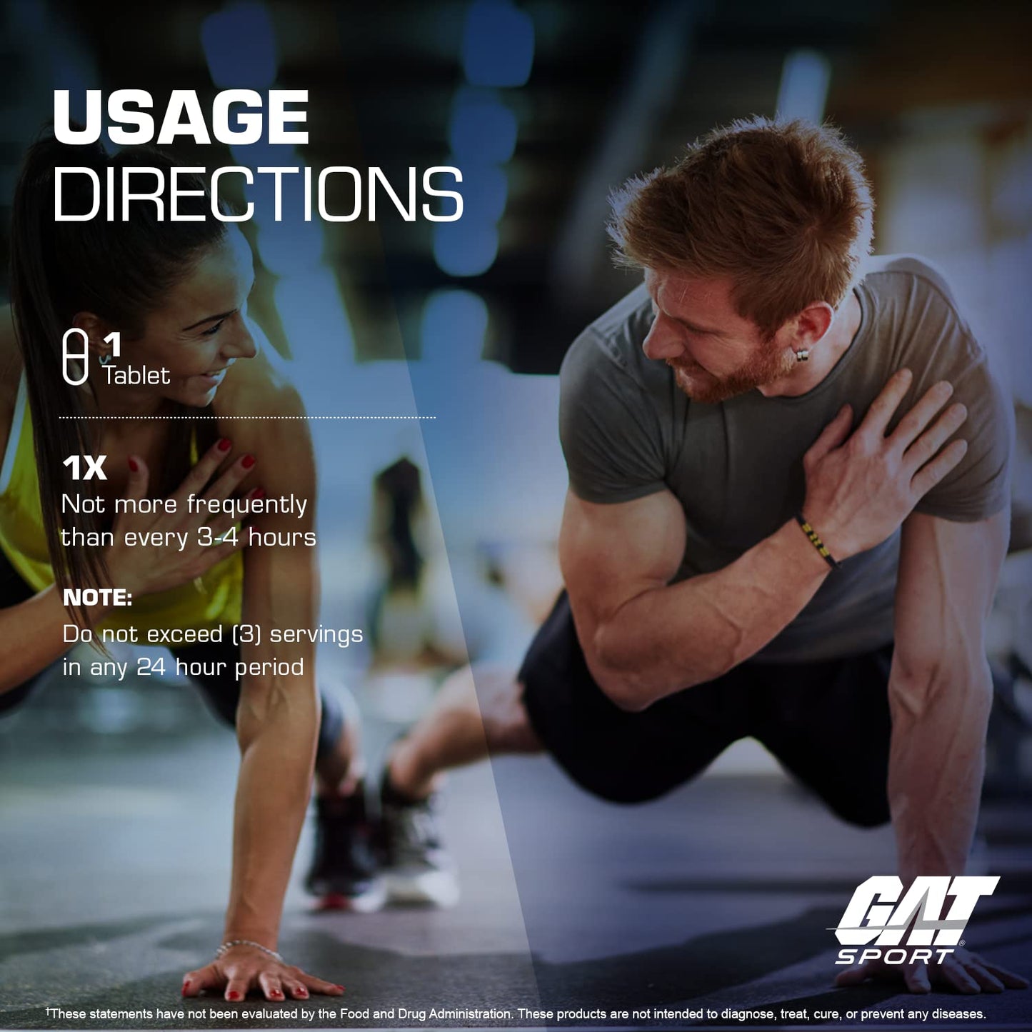 GAT Caffeine 100 Tablets - GAT - GAT_Caffeine_100
