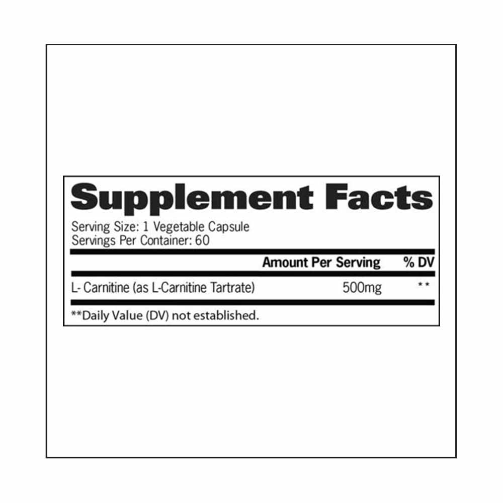 GAT L-Carnitine 60 Capsules - GAT -