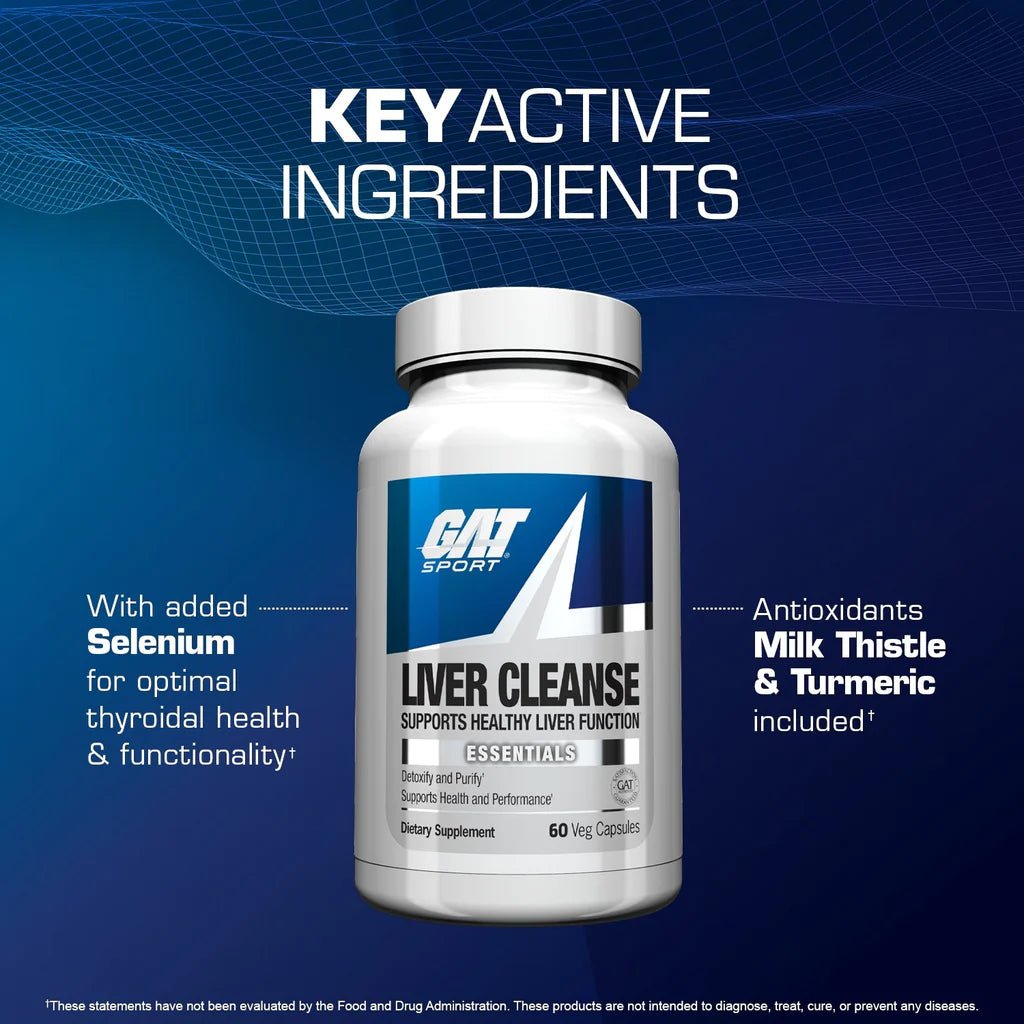 GAT Liver Cleanse 60 Veg Capsules - GAT - GAT_LiverCleanse