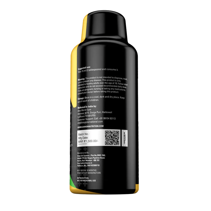 Gibbon Nutrition B Argine with L-Arginine and B-Alanine, 30 Servings - Gibbon Nutrition - GN_BArgi_RM