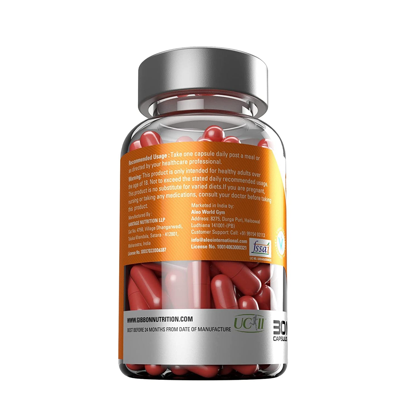 Gibbon Nutrition Joint Action, 30 Capsules