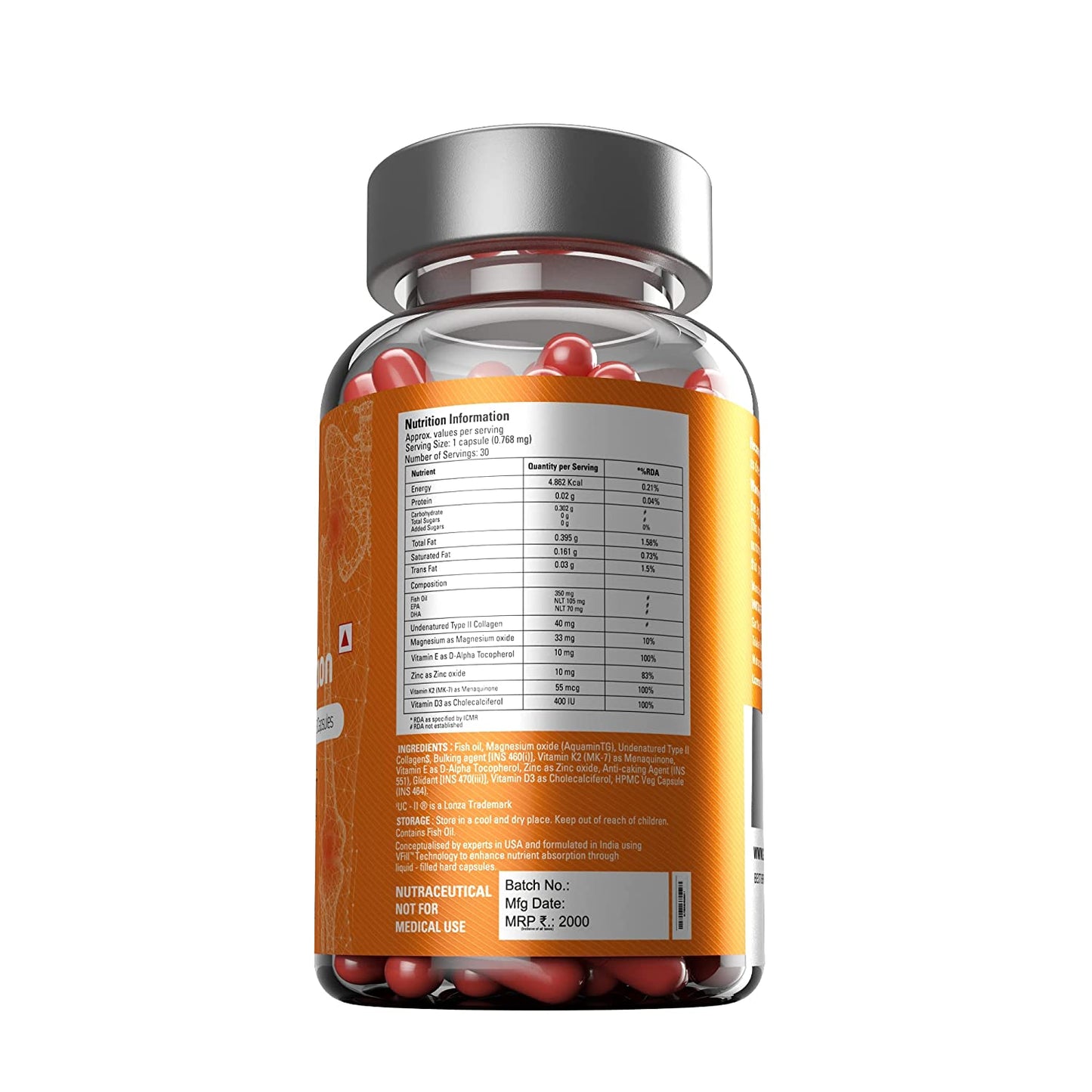 Gibbon Nutrition Joint Action, 30 Capsules