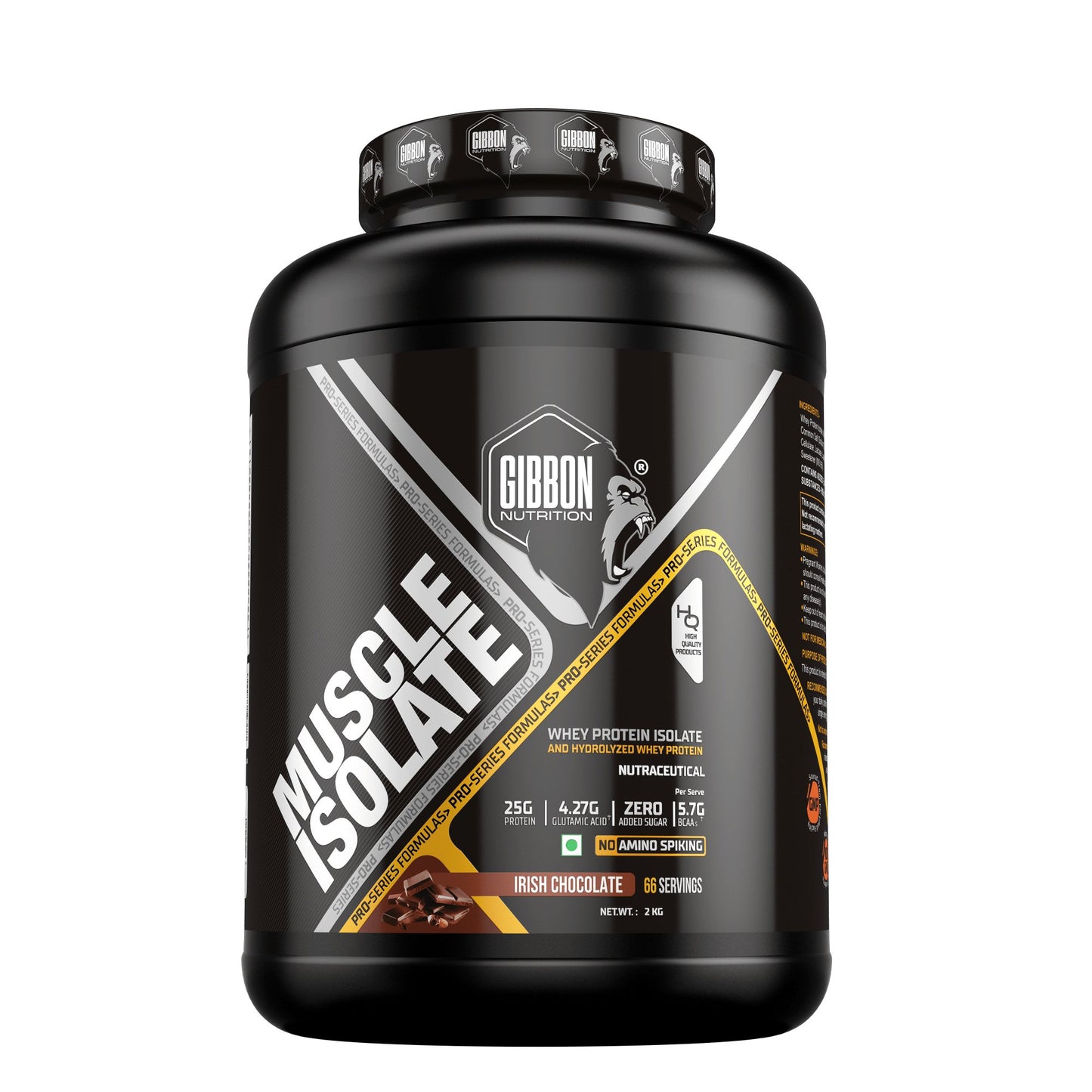 Gibbon Nutrition Muscle Isolate Protein Powder - Gibbon Nutrition -