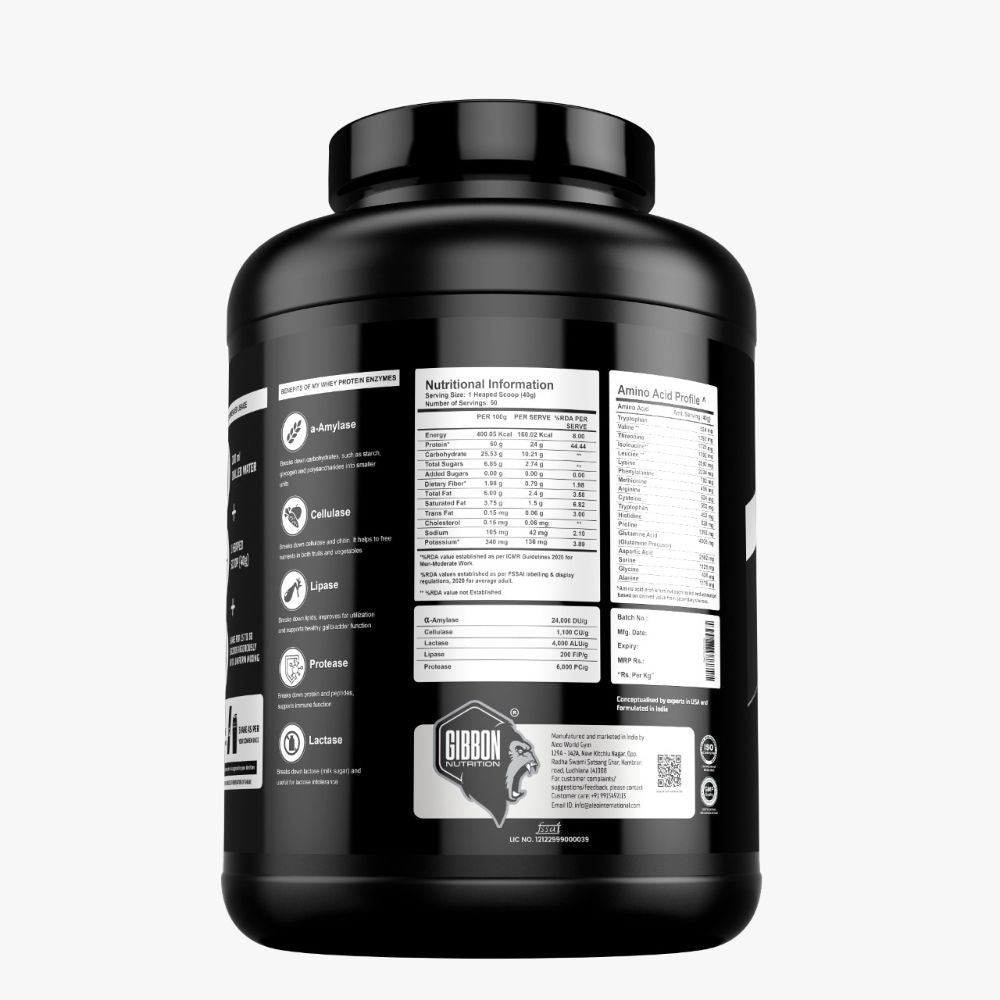 Gibbon Nutrition My Whey Protein - Gibbon Nutrition -