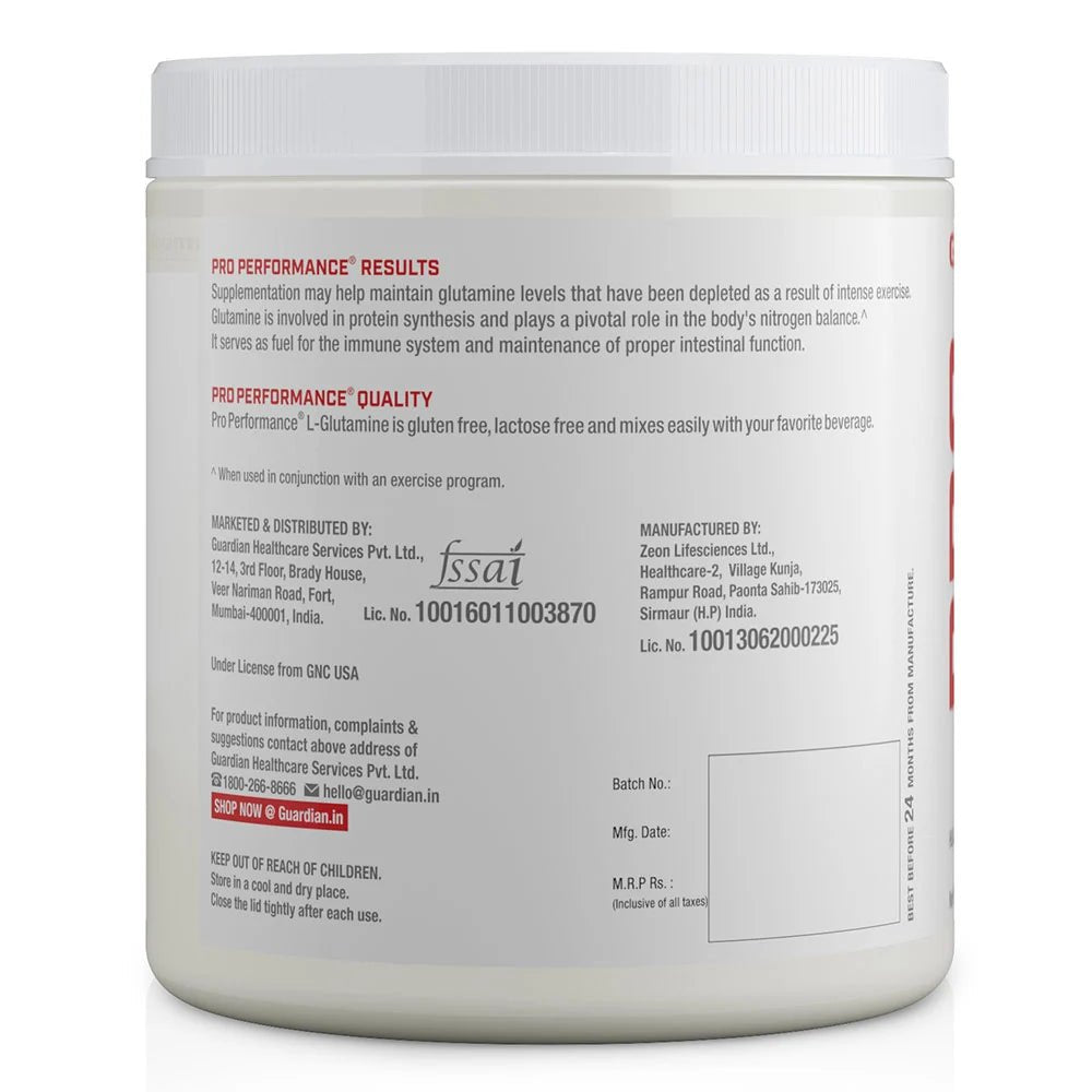 GNC L-Glutamine Powder 250gm - GNC -
