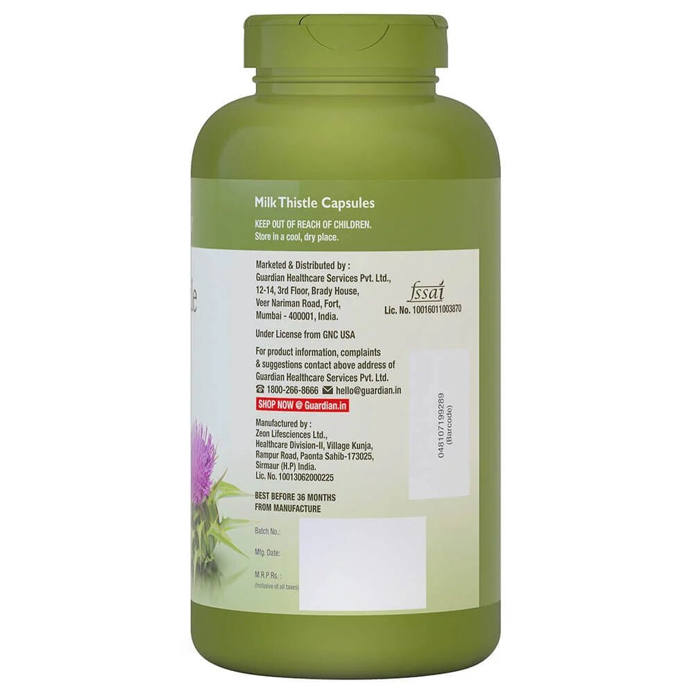 GNC Milk Thistle 250mg | 90 Capsules - GNC -