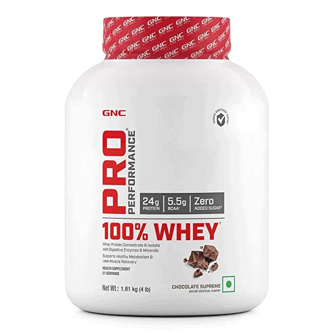 GNC Pro Performance 100% Whey Protein - GNC -