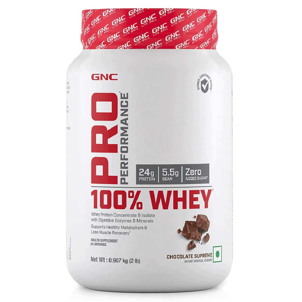 GNC Pro Performance 100% Whey Protein - GNC -