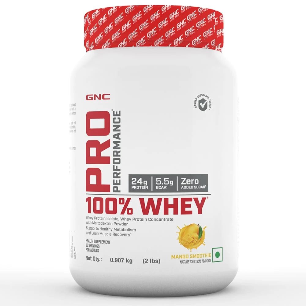 GNC Pro Performance 100% Whey Protein - GNC -
