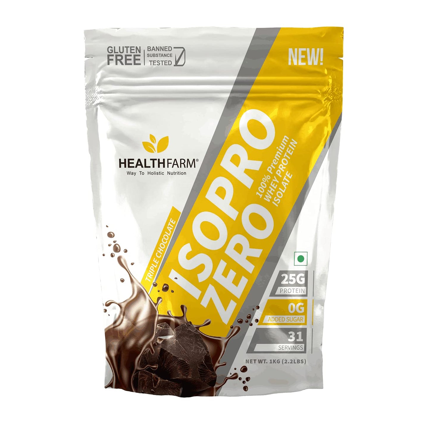 Healthfarm Isopro Zero Whey Isolate Protein Powder