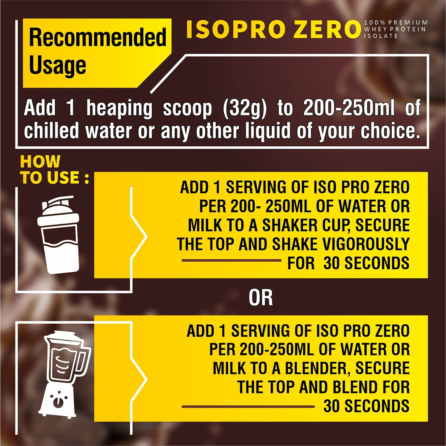Healthfarm Isopro Zero Whey Isolate Protein Powder