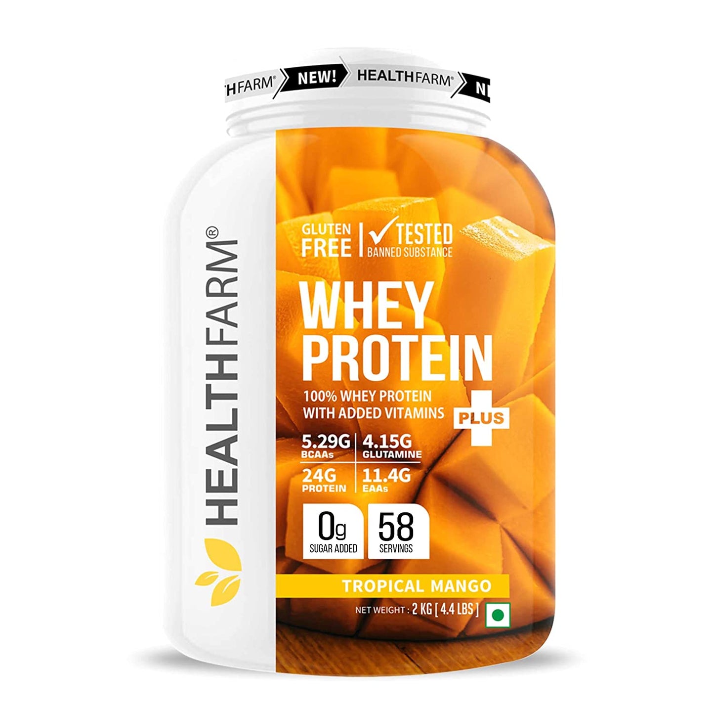 HEALTHFARM Whey protein plus with added vitamins - Healthfarm -