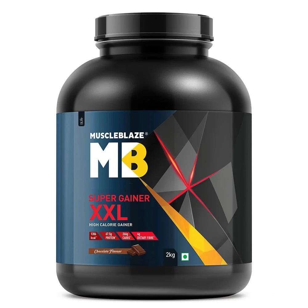 MuscleBlaze Super Gainer XXL, Chocolate - Muscleblaze -