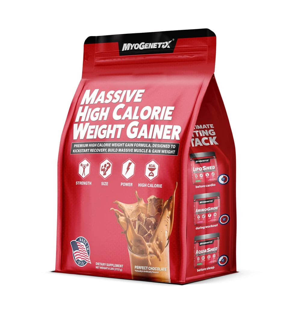 Myogenetix Massive High Calorie Weight Gainer 3kg, Chocolate