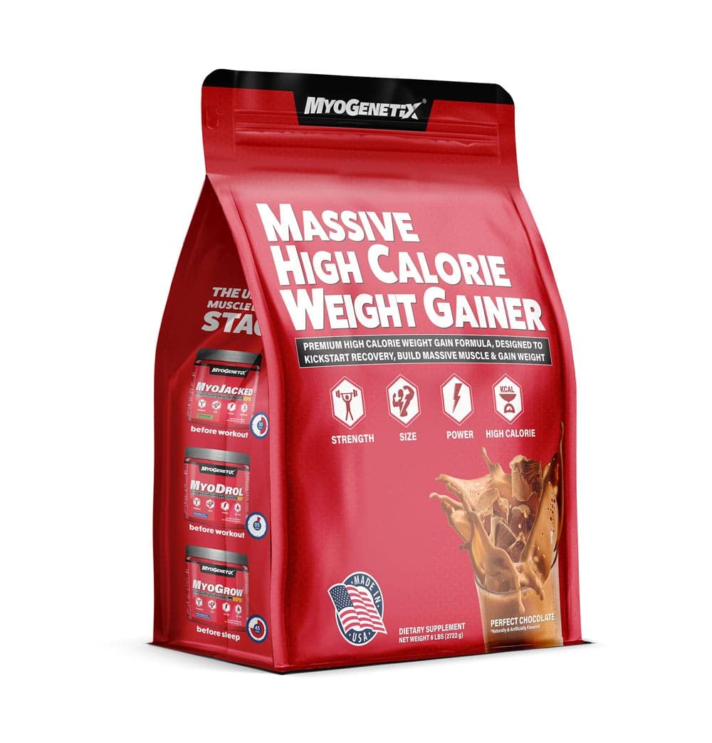 Myogenetix Massive High Calorie Weight Gainer 3kg, Chocolate