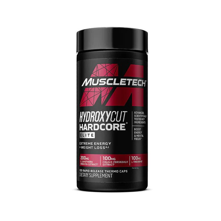 Muscletech Hydroxycut Hardcore Elite | 100 Count | Made in USA - Muscletech -