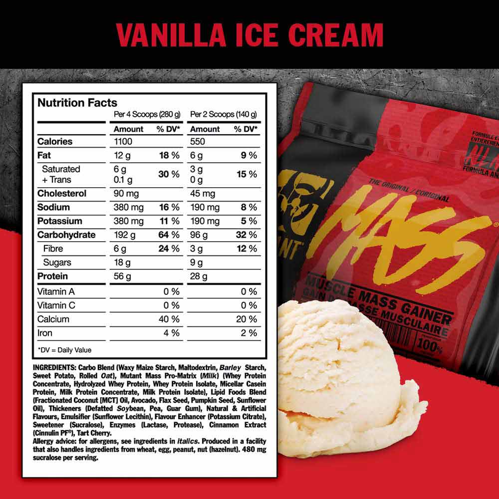 Mutant The Original Mass Gainer - Mutant - Mutant_Gainer_15lb
