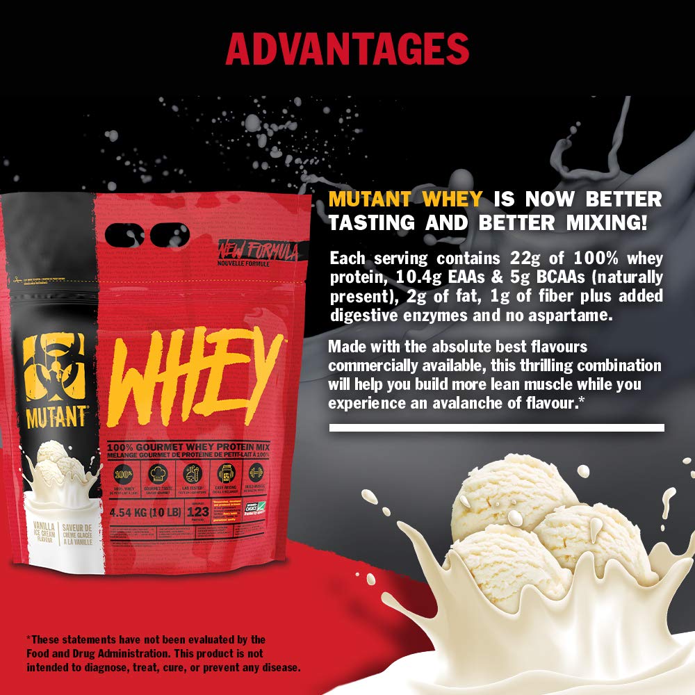 Mutant Whey Protein 5lbs (2.27 kg) - Mutant -