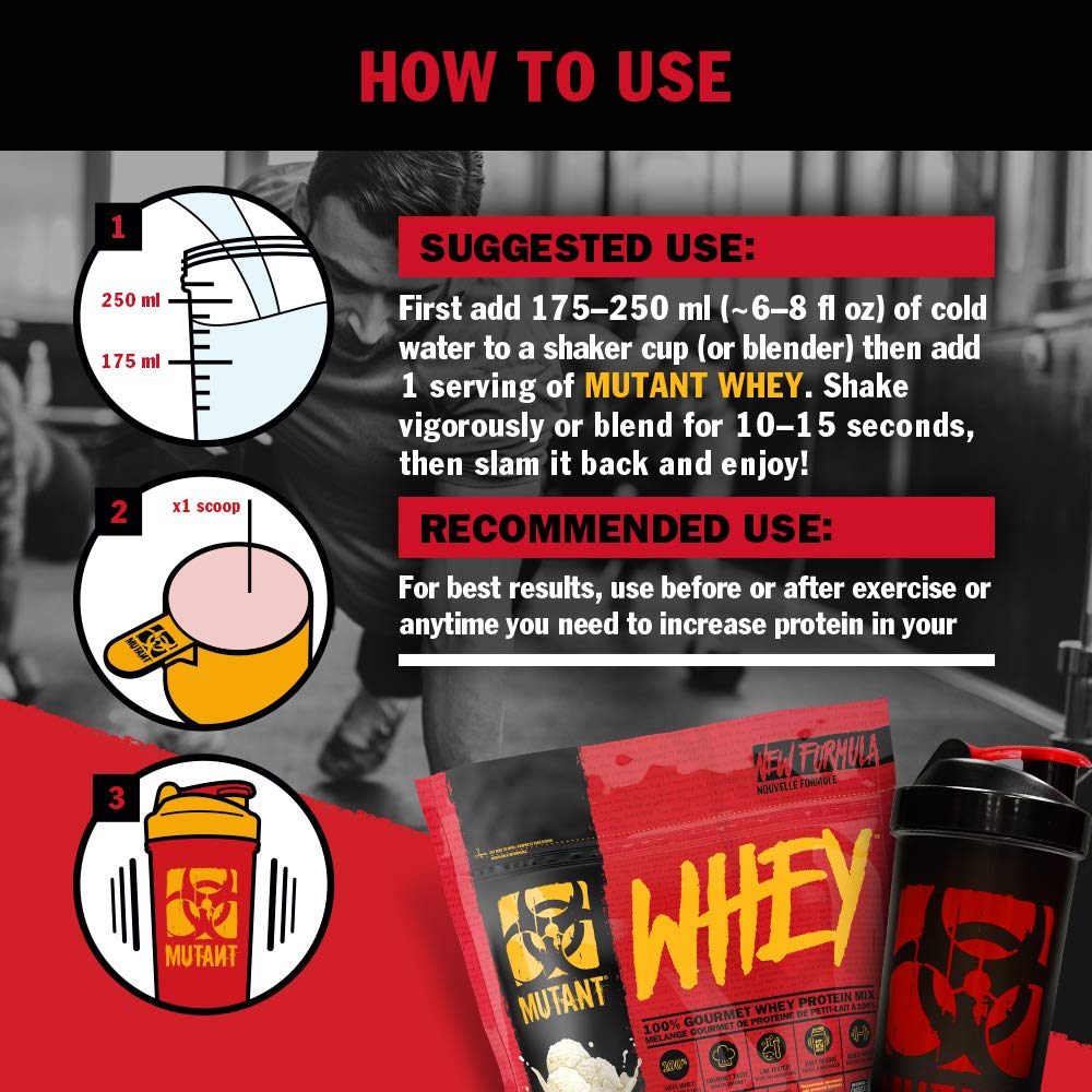 Mutant Whey Protein 5lbs (2.27 kg) - Mutant -