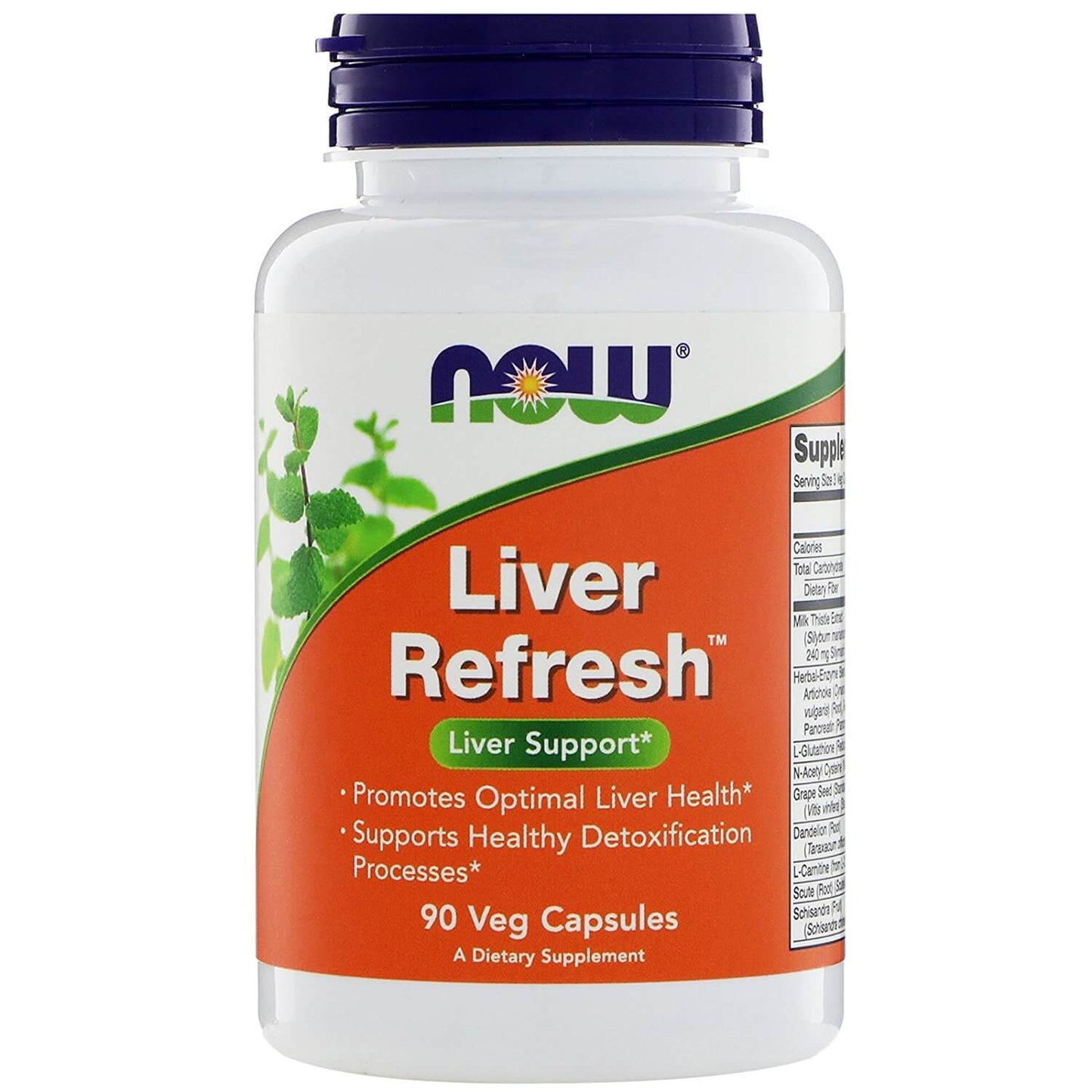 NOW Liver Refresh 90 Capsules