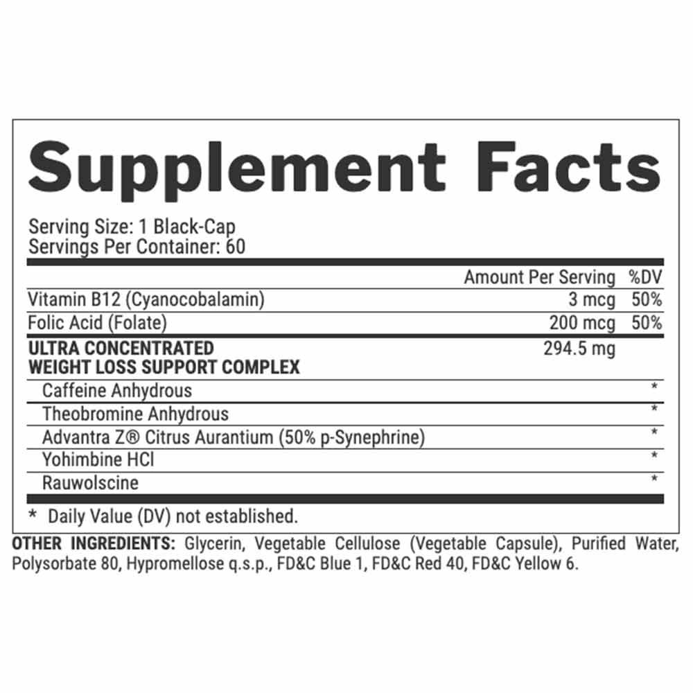 Nutrex Lipo-6 Black Hers Ultra Concentrate, 60 capsules - Nutrex -