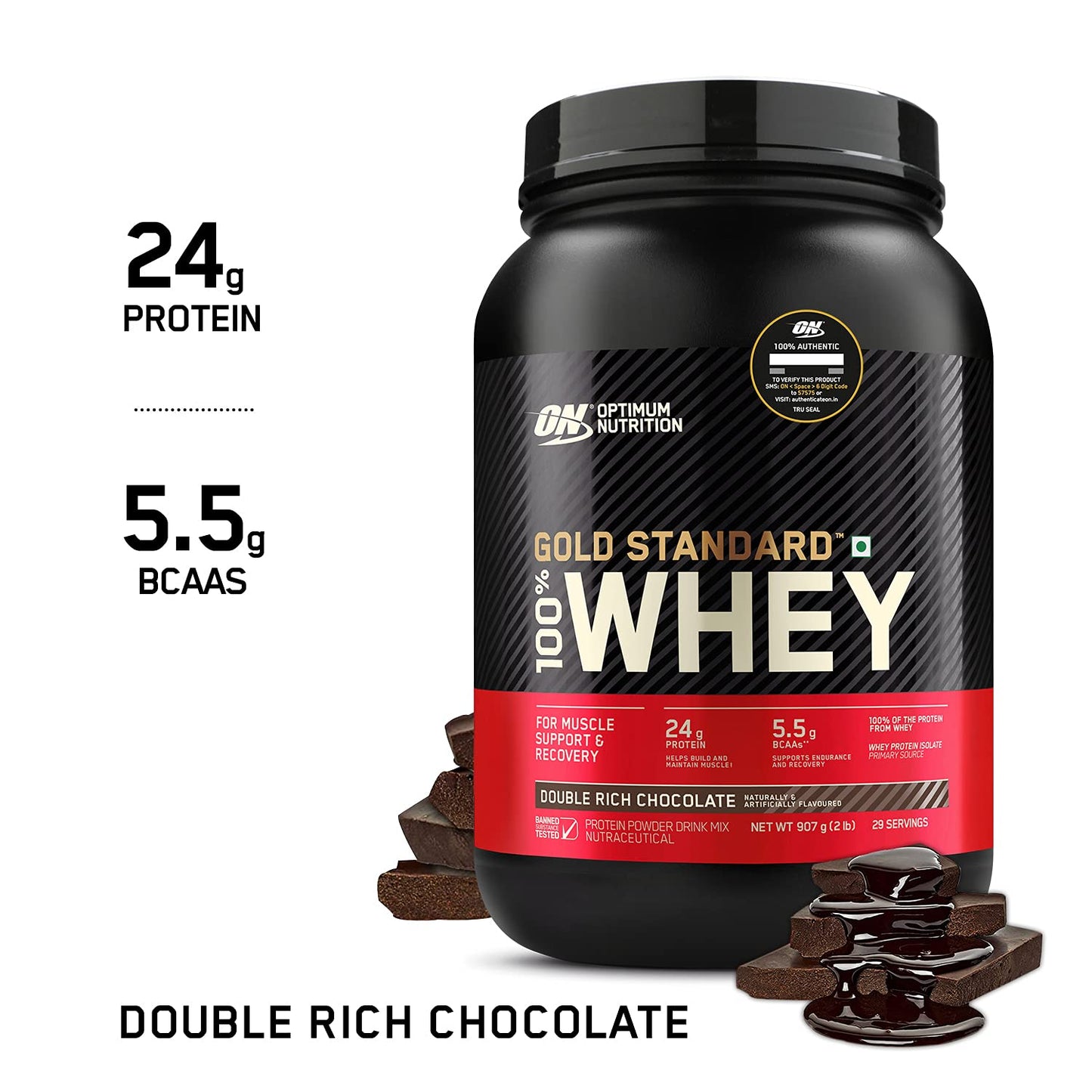 Optimum Nutrition Gold Standard 100% Whey Protein - Optimum Nutrition -