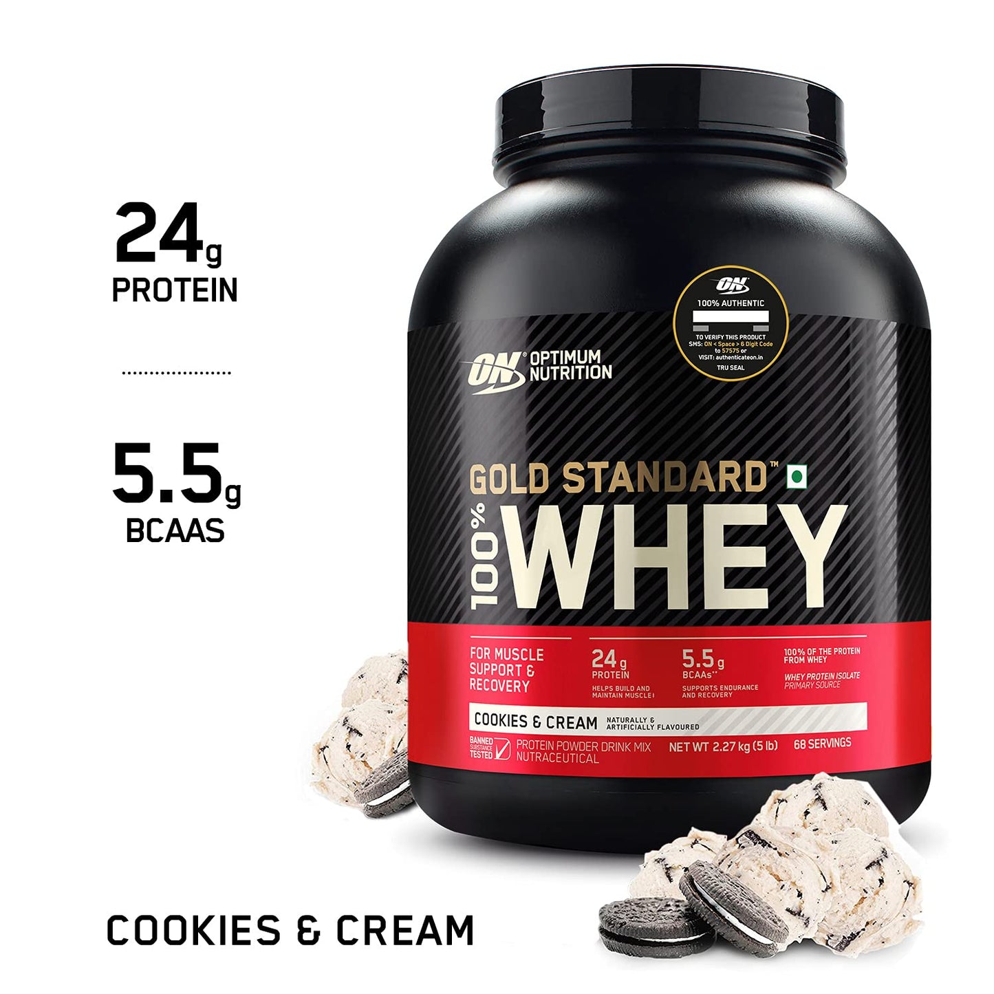 Optimum Nutrition Gold Standard 100% Whey Protein - Optimum Nutrition -