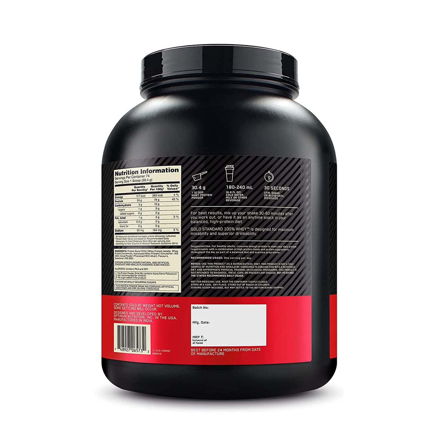Optimum Nutrition Gold Standard 100% Whey Protein - Optimum Nutrition -