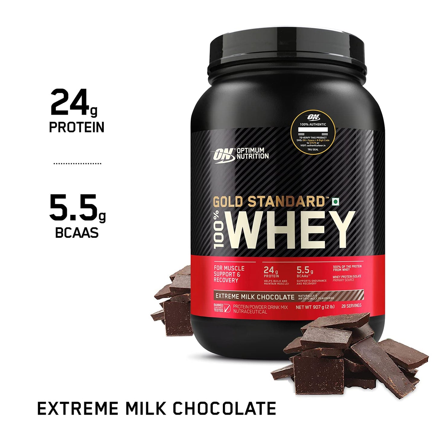 Optimum Nutrition Gold Standard 100% Whey Protein - Optimum Nutrition -