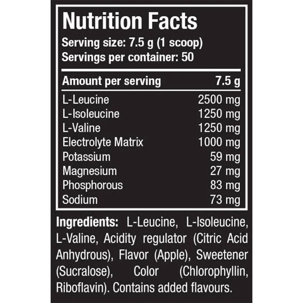 One Science Recharge BCAA, 375 gm, 50 Servings - One Science -