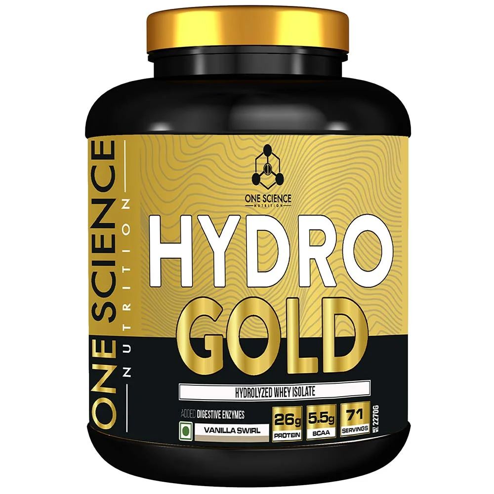 One Science Nutrition (OSN) HYDRO GOLD Hydrolysed Whey Protein Powder 5lb (2.27kg) - One Science -