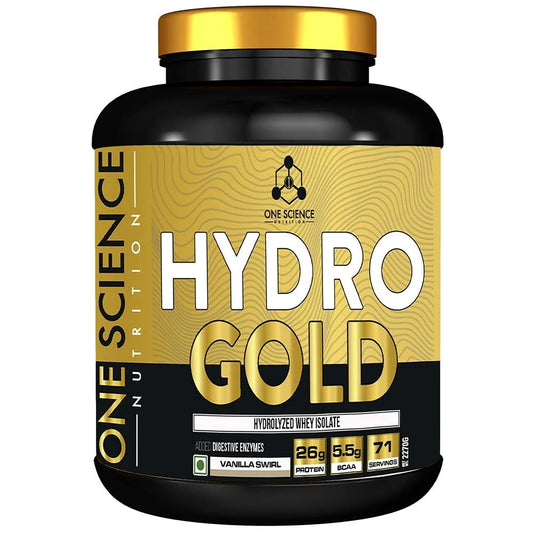 One Science Nutrition (OSN) HYDRO GOLD Hydrolysed Whey Protein Powder 5lb (2.27kg) - One Science -