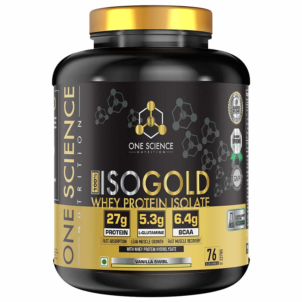 One Science 100% Iso Gold Whey Protein Isolate 5lbs (2.27 kg)