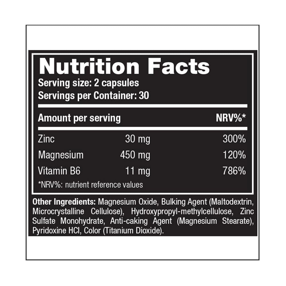 One Science ZMA, 60 capsules - One Science -