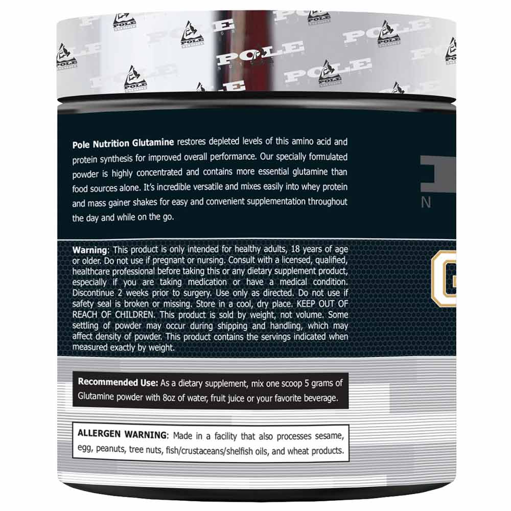 Pole Nutrition L Glutamine, 300gm, 60 servings
