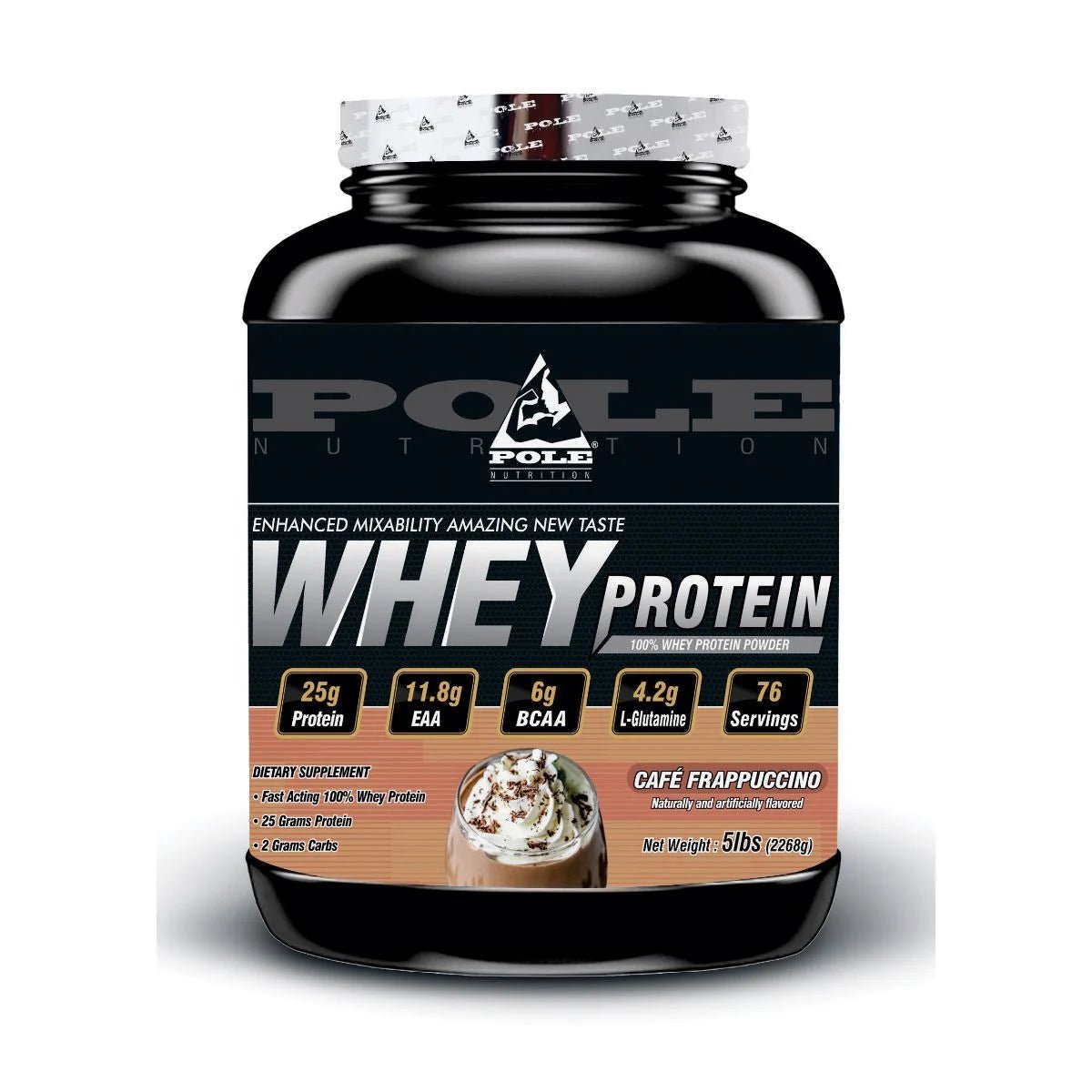 Pole Nutrition 100% Whey Protein Powder 5lbs - Pole Nutrition -