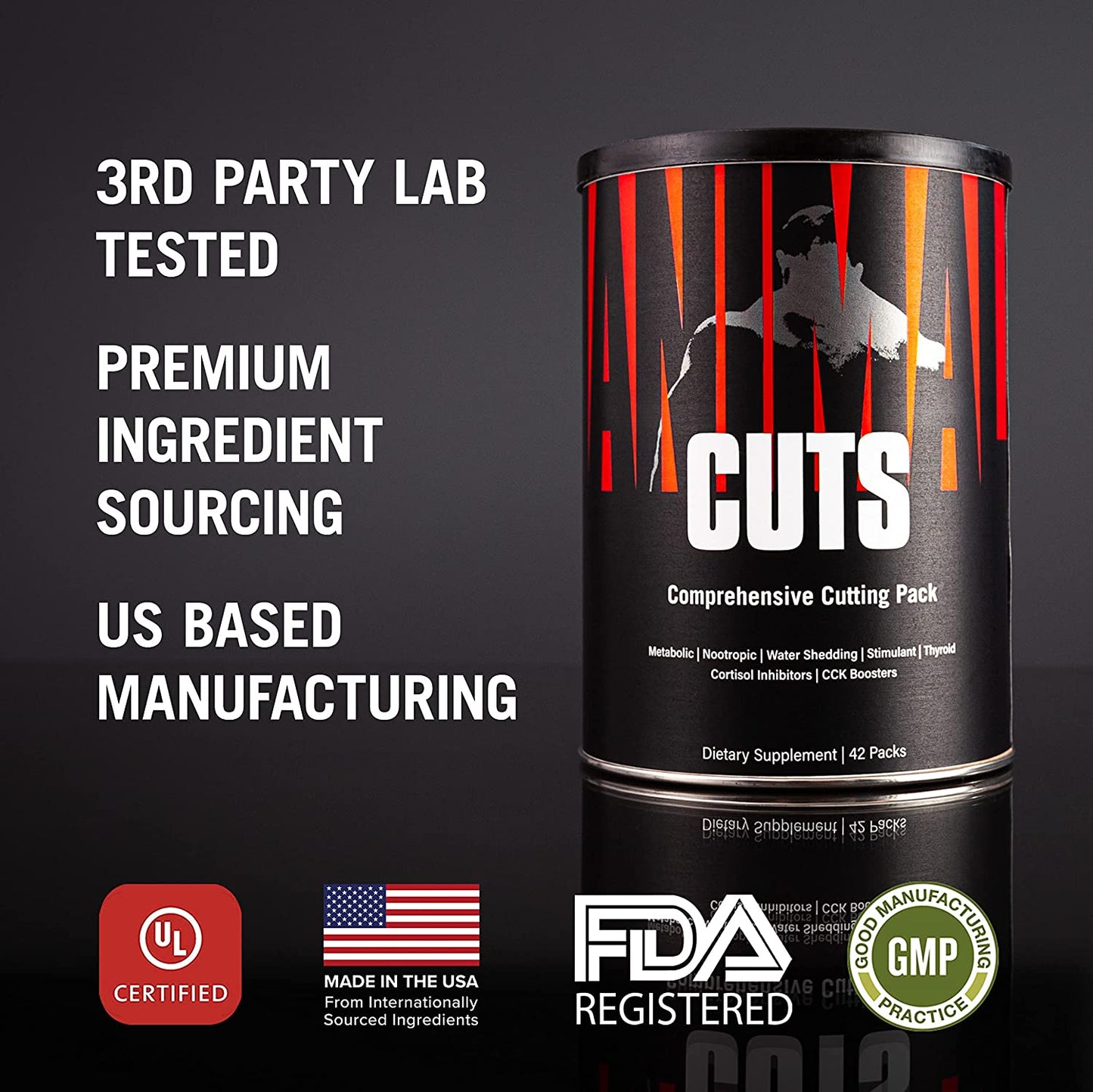 Universal Nutrition Animal Cuts 42 Pieces/Pack