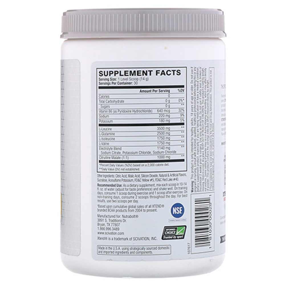 Scivation Xtend Original BCAA Powder - Scivation -