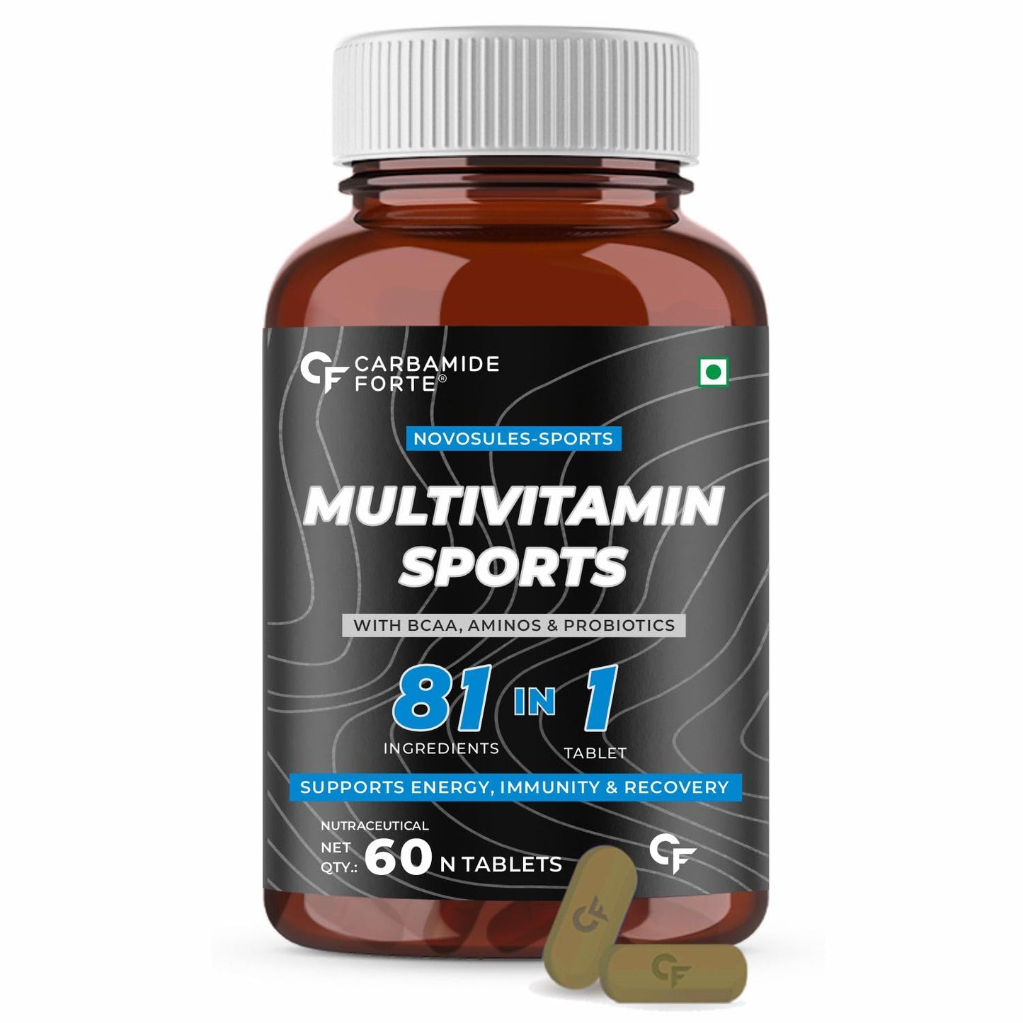 Carbamide Forte Multivitamin Sports 81 in 1, 60 tablets