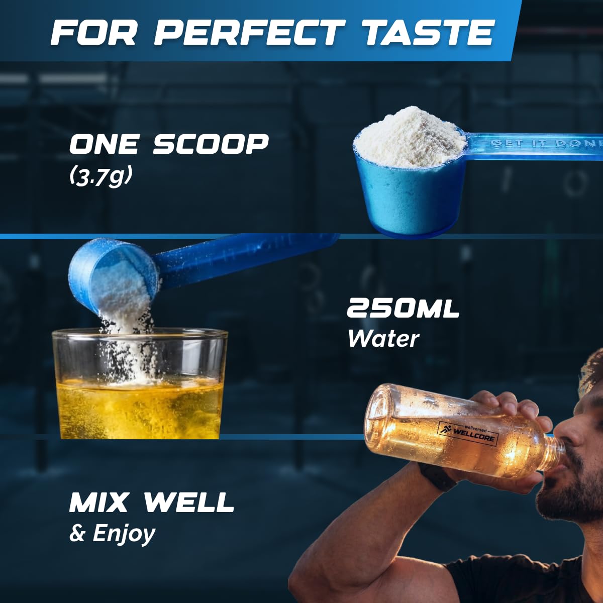 Wellcore Pure Micronised Creatine Powder , 83 Servings