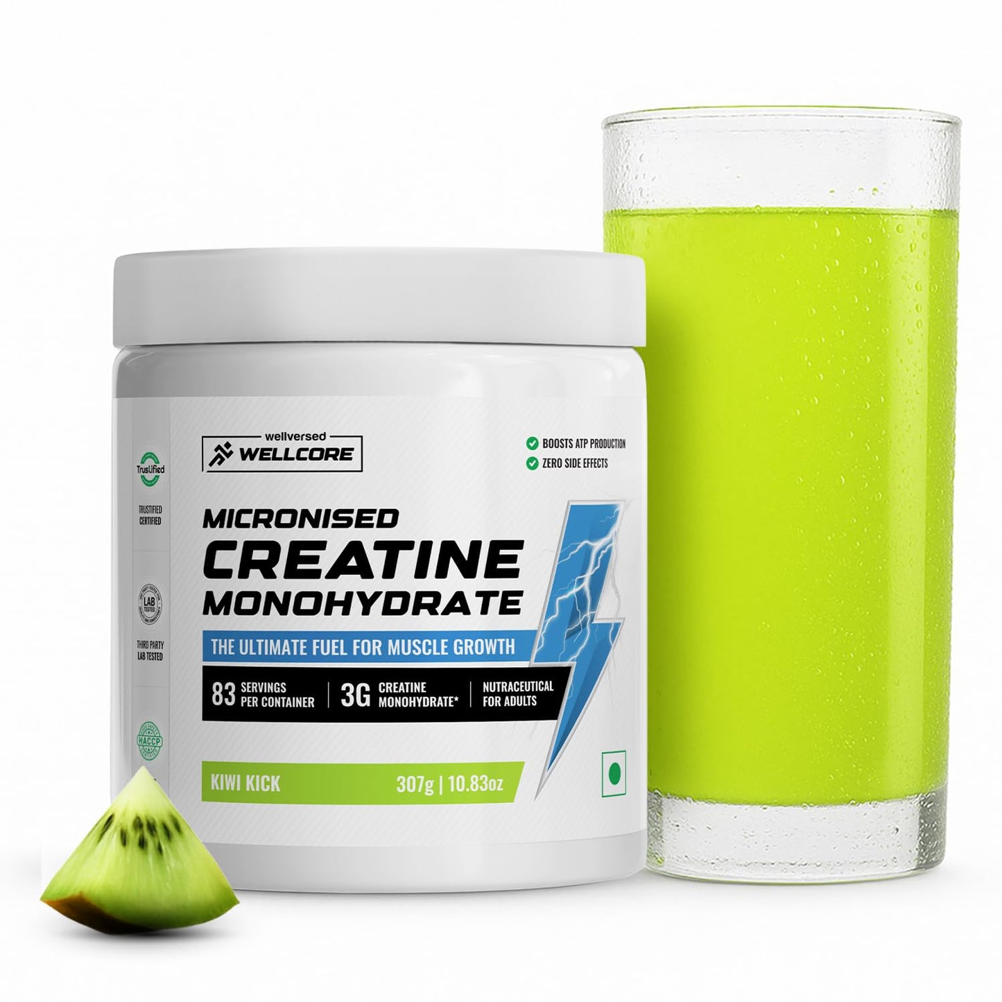 Wellcore Pure Micronised Creatine Powder , 83 Servings