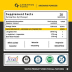 Carbamide Forte L-arginine powder, 30 servings, Mango