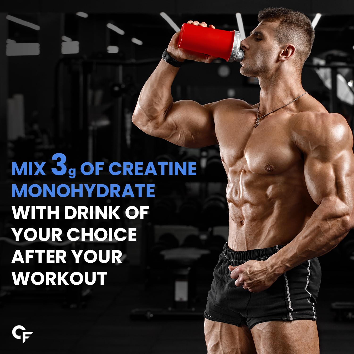 Carbamide Forte Creatine Monohydrate Unflavoured 250gm, 83 servings