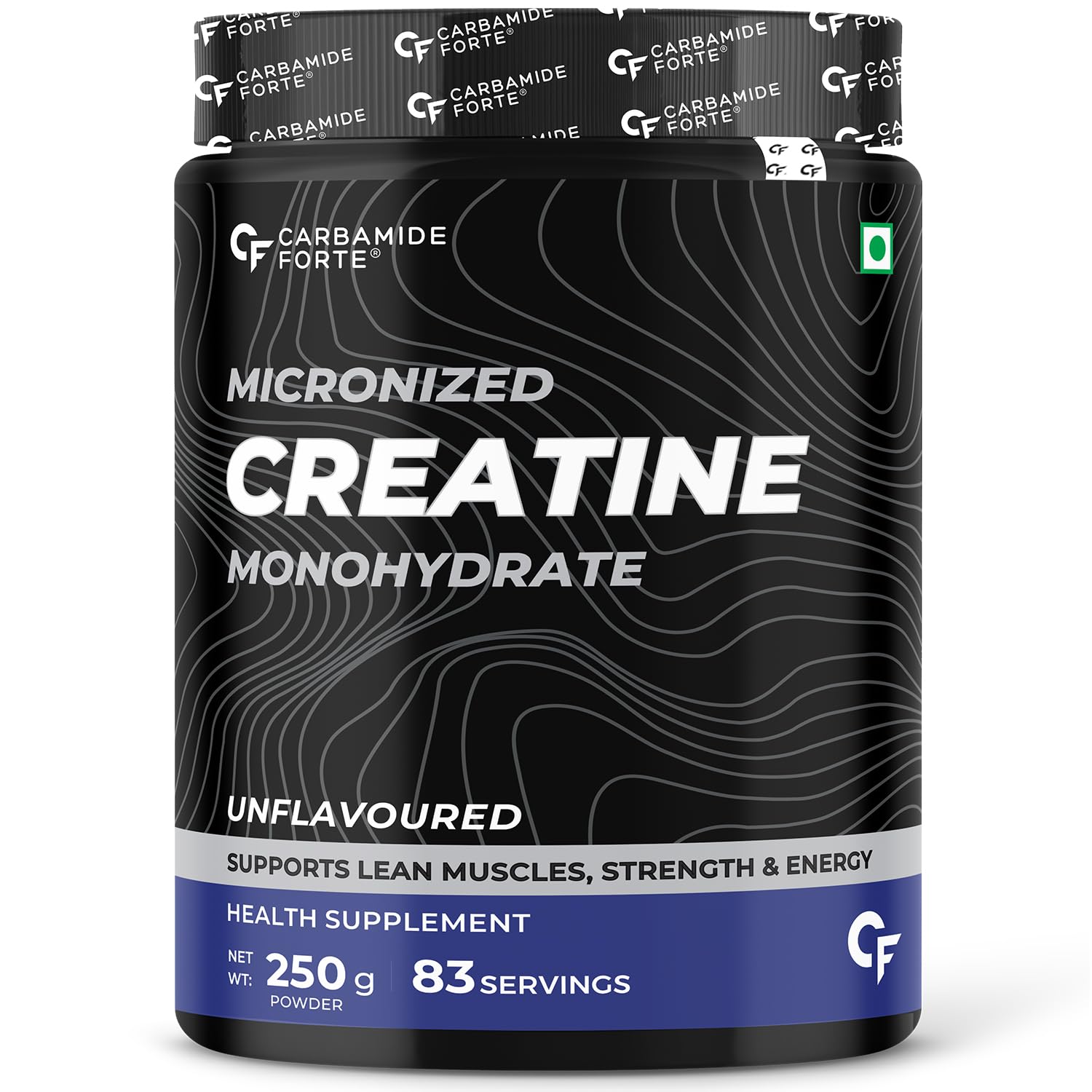 Carbamide Forte Creatine Monohydrate Unflavoured 250gm, 83 servings