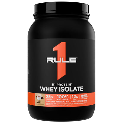 Rule1 R1 100% Whey Protein Isolate & Hydrolized Whey isolate