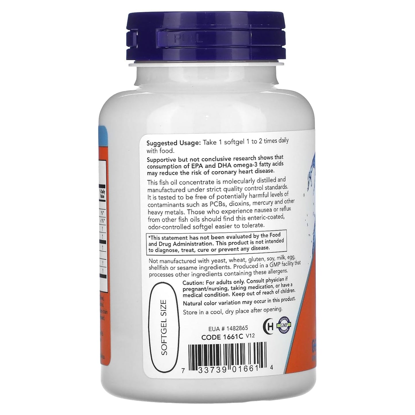 NOW Ultra Omega-3 Fish Oil Supplement – 90 Softgels | EPA DHA Formula