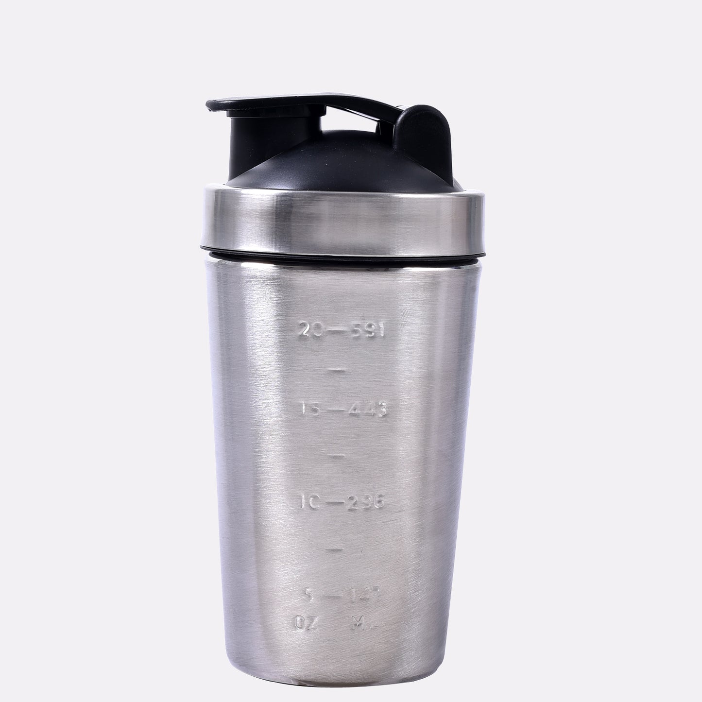 Nutrigize Stainless Steel Shaker Bottle 590ml